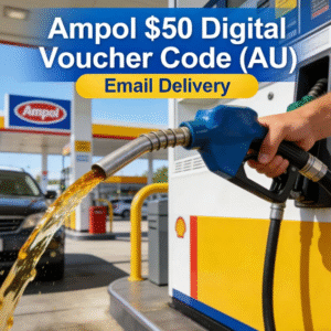 Ampol AU$50 e-coupon code (Australia) – sent via email